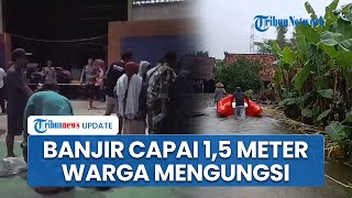 Banjir Grobogan Capai 1,5 Meter: Listrik Dipadamkan, Warga Sukorejo Dievakuasi ke GOR Tanggirejo