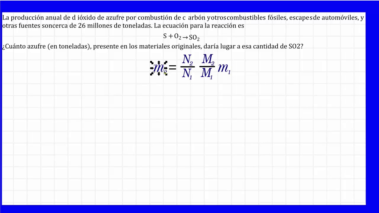 Estequiometria Chang 2010 problema 3.69