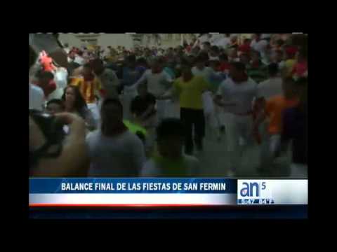 Fiestas San Fermín: Balance de Fiestas de San Fermín - América TeVé