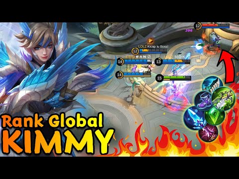 Kimmy Brutal Gameplay | Kimmy Build 2021 | Top Global Kimmy - Mobile Legends