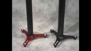Video thumbnail for Ultimate Support MS-90/36B Column Monitor Stands by idjnow