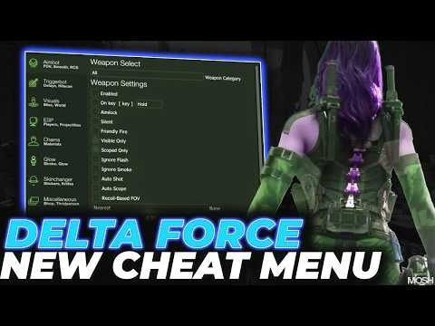 Delta Force Cheats | Delta Force Hack | PRIVATE AIMBOT & ESP (Undetected | Legit Settings)