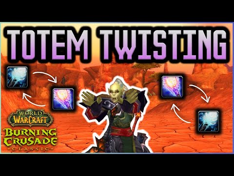 TBC Classic Enhancement Shaman - QUICK & EASY TOTEM TWISTING GUIDE