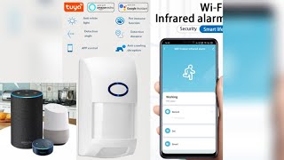 WiFi Infrared Detectors Motion Sensor Alarm Compatible Wireless Home Security Tuya  Smart Life