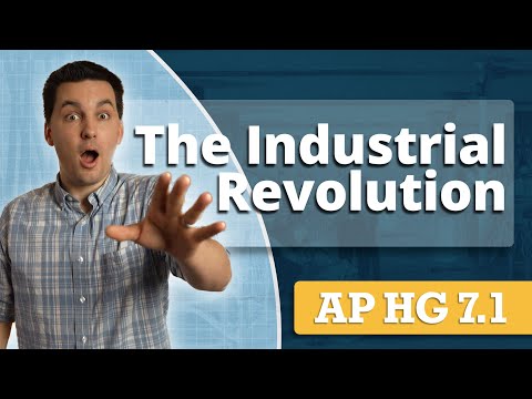 Industrial Revolution & Geographic Development [AP Human Geography Unit 7 Topic 1]