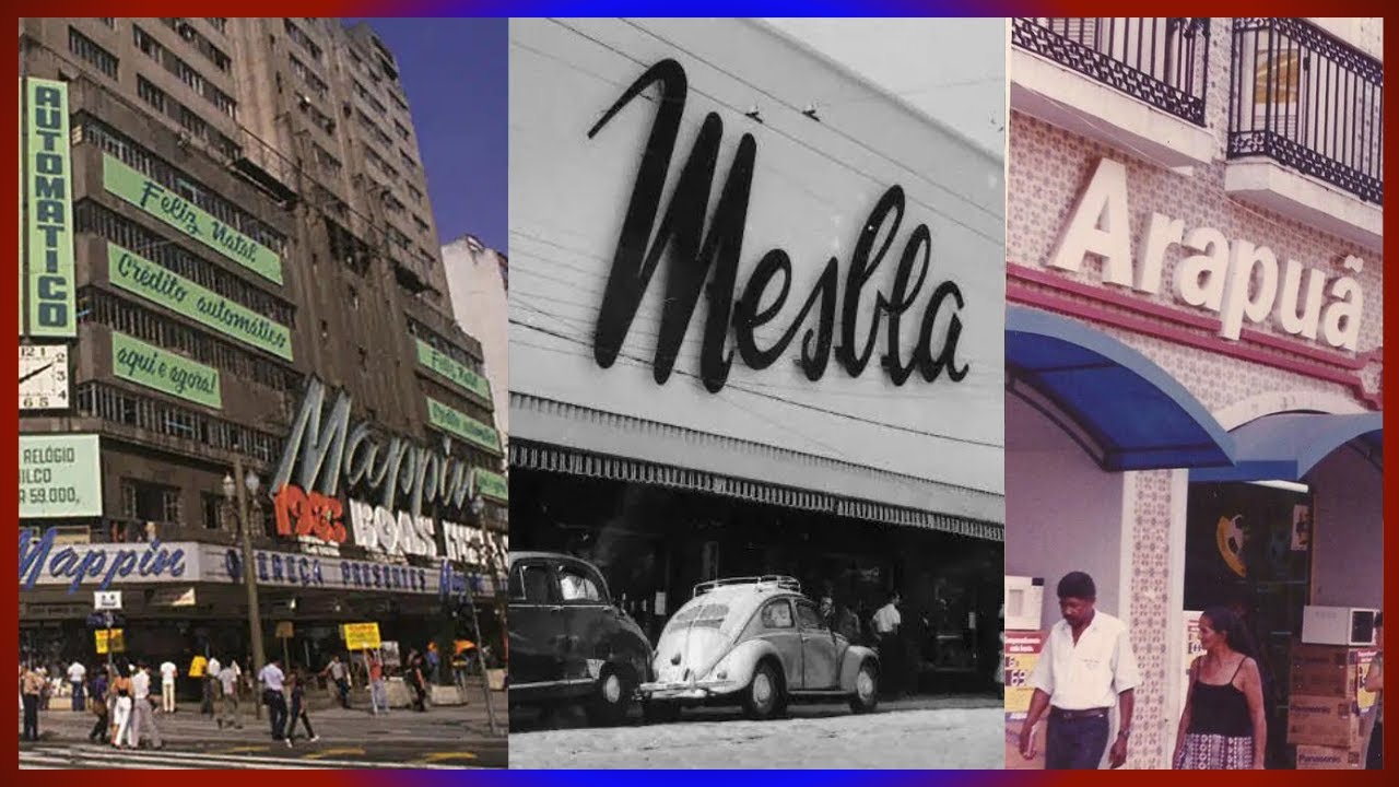 LOJAS GIGANTES DE ANTIGAMENTE QUE FALIRAM E DEIXARAM SAUDADES!  NOSTALGIA, FOTOS E HISTÓRIA.