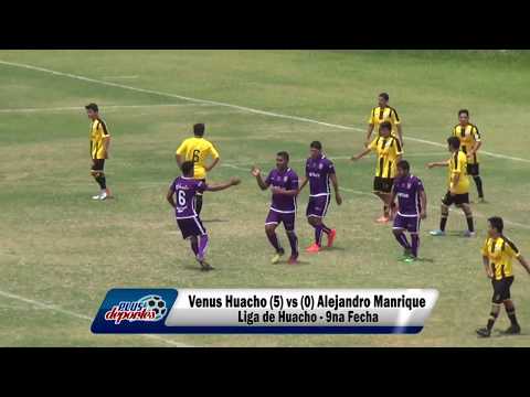 VENUS HUACHO (5) vs (0) ALEJANDRO MANRIQUE - FÚTBOL HUACHANO - 9NA FECHA/2018.