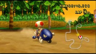 Mario Kart Wii Time Trials - Toad - N64 DK