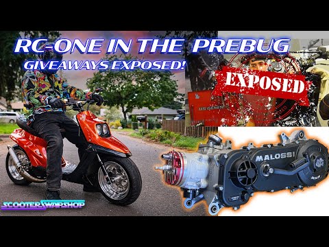 Zuma Prebug & Aprila SR50 gets a RC1, build details! | EP:1