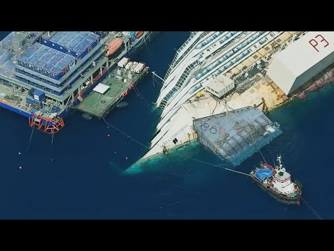 Die spektakuläre 800.000.000 $-Bergung der Costa Concordia
