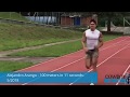 Hiit Cardio Athlete Alejandro Arango - 100 meters, 11 seconds. Atleta Correr Running
