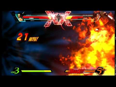 UMVC3 One Chris Redfield Combo by Señor Taxi