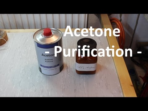 Acetone Washing Meth
