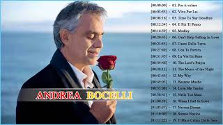 Andrea Bocelli Greatest Hits 2018   Best Andrea Bocelli Songs of All Time