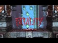Mortal Kombat 9 Kratos Fatality 1 2 Stage And Babality HD