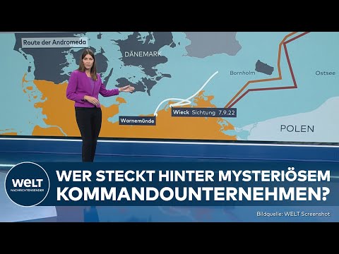 NORD STREAM-ANSCHLAG: Ermittler schweigen - Pipeline-Sprengung in der Ostsee wirft weiter Fragen auf
