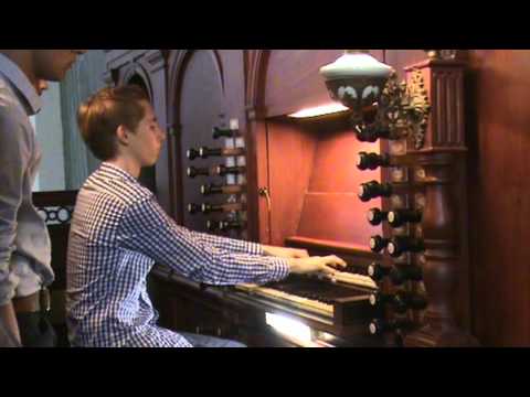 Eigen improvisatie "Heer, U bent mijn leven de grond waarop ik sta" - Stephanuskerk Hasselt