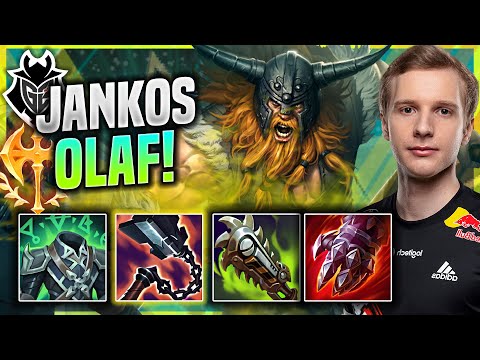 JANKOS IS A MONSTER WITH OLAF! - G2 Jankos Plays Olaf JUNGLE vs Diana! | Patch 11.14