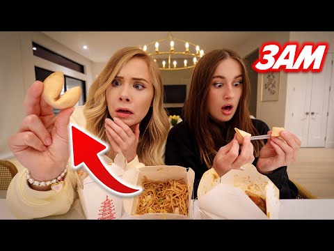 DO NOT OPEN FORTUNE COOKIES AT 3 AM…