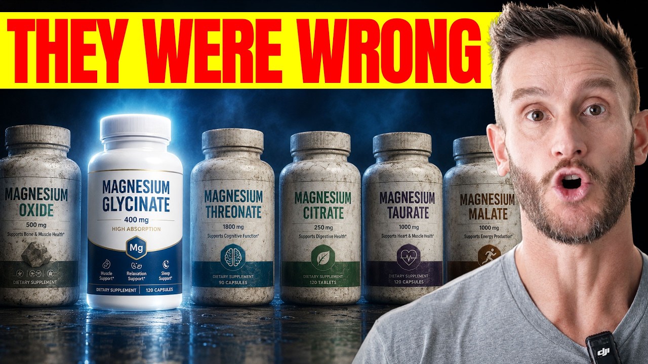 They Lied About Magnesium (9 Forms That Actually Work vs Total Junk)