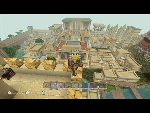 Minecraft Egyptian Mythology Mash-Up Pack: 12 Disc Locations