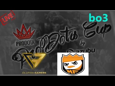 Clutch Gamers vs HappyFeet Game 1 Live - Round 3 LB bo3 - Prodota Cup Southeast Asia 5
