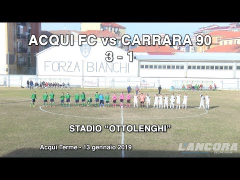Calcio -  Acqui FC vs Carrara 90 (3 - 1) 13 gennaio 2019