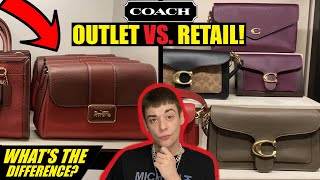 Whats The Difference? COACH OUTLET VS. COACH RETAIL!