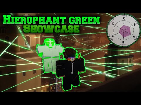 Hierophant Green Showcase - YBA