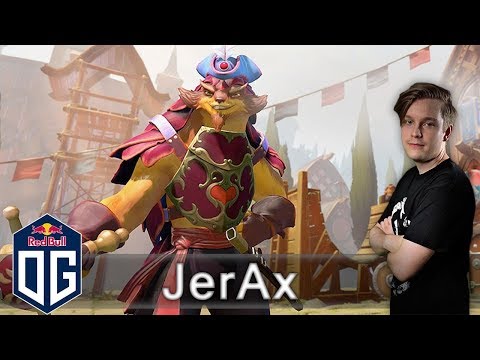 OG.JerAx Pangolier Gameplay - Ranked Match - OG Dota 2.