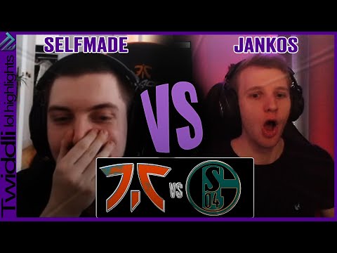 'If I LOSE vs S04 I'm going to NA..' | Selfmade vs Jankos | double stream Highlights