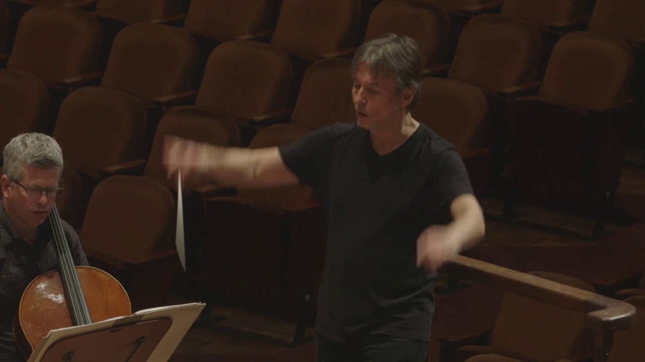 Esa-Pekka Salonen rehearses Sibelius' Four Legends from the Kalevala