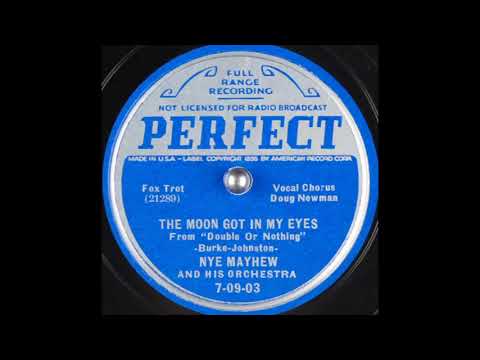 Nye Mayhew & his orchestra - The Moon Got in My Eyes (1937)