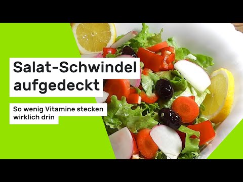 Salat-Schwindel aufgedeckt: So wenig Vitamine stecken wirklich drin