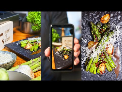 EPIC HANDHELD FOOD VIDEO B ROLL - with Behind the Scenes