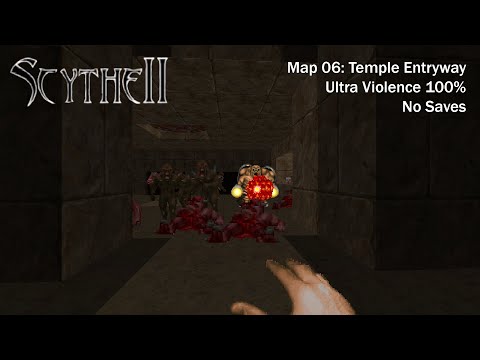 (Doom II) Scythe II: Map06: Temple Entryway (UV 100%)