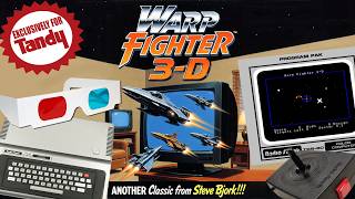 Get your 3-D Glasses ready for WARP FIGHTER 3-D!  A TRS-80 Color Computer Classic on the CoCo Show!