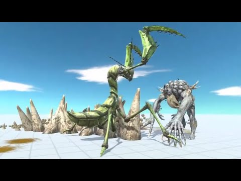 ARBS Death Run Fight Scourge vs Mantis Scourge vs Kozarog Animal Revolt Battle Simulator ARBS Battle