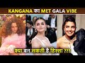 Kangana Ranaut Gives Major MET Gala Vibes With Her Stylish Saree Look