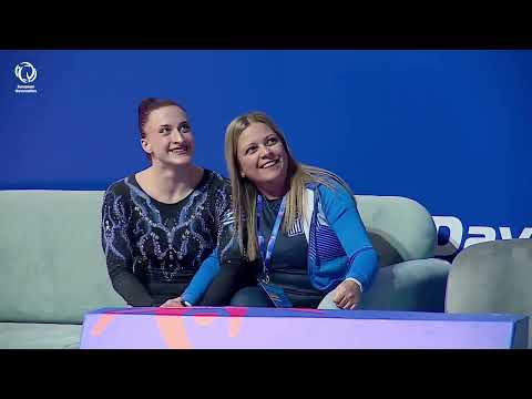 Vasileia Faidra Diamanti (GRE) - 2025 Aerobics European bronze medallist, Individual Women