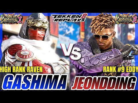 Tekken 8 - Tsurugashima (Raven) vs Jeondding (Eddy) - Epic Ranked Match
