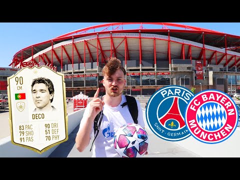 Champions League Finale Vlog aus Lissabon + Challenge vs. Legende 🇵🇹 | ViscaBarca