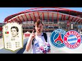 Champions League Finale Vlog aus Lissabon + Challenge vs. Legende 🇵🇹 | ViscaBarca