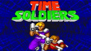 Time Soldiers - Classic Arcade Run 'N Gun Shooter (Alpha Denshi 1987)