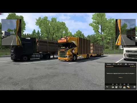 Euro Truck Simulator 2 @lupal scania r730 bdf doing some loads