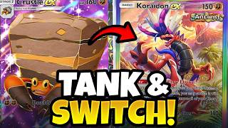 Crustle Is Super Tanky! Easy Koraidon Combo!