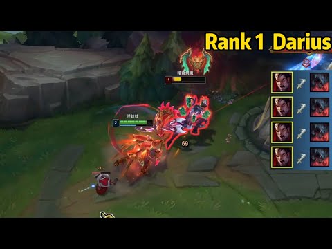 Rank 1 Darius: The Most AGGRESSIVE Darius You'll Ever See!