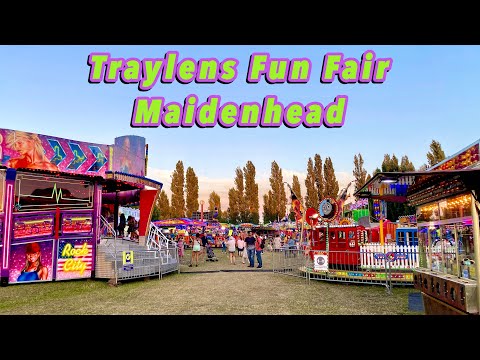 Traylens Fun Fair Maidenhead Vlog 1st August 2020