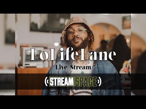 LoLifeLane performing live on StreamSpace Hiphop Artist Live Stream