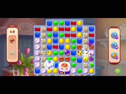 Homescapes Level 9846 夢幻家園 第9846關